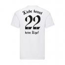 T-Shirt "Relegation" - Weiß Liebe kennt keine Liga