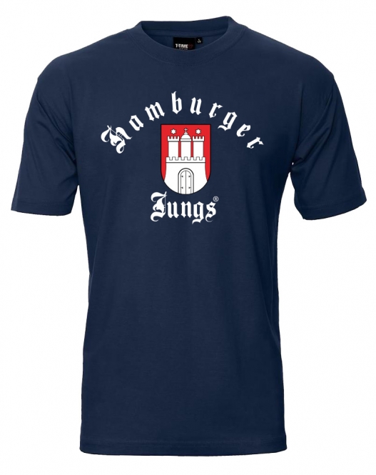 T-Shirt "Hamburg Classic" navy